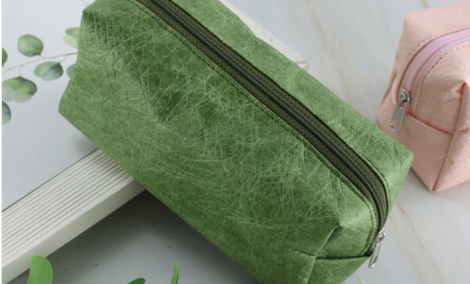 Green Wholesale Tyvek Makeup Bag