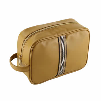 High-quality Leather Cosmetic Bag