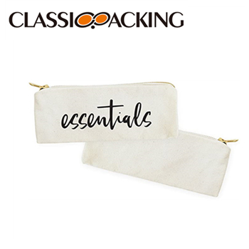 Small Cotton Promotional Eco-friendly Makeup Bag Wholesale