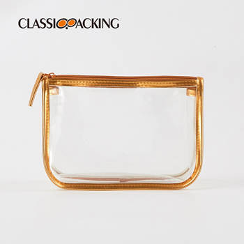 Clear Cosmetic Bags Wholesale With Zipper 