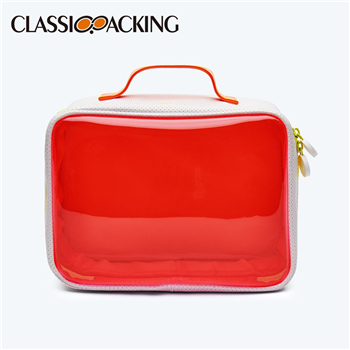 Eye Catching Color Contrast Travel Bulk Clear Makeup Bags