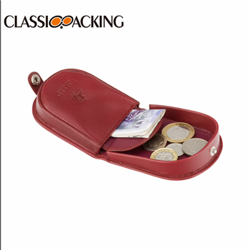 Red Advanced Leather Coin Purse