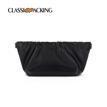 Black Boat Shape Bulk Customized Makeup Bags