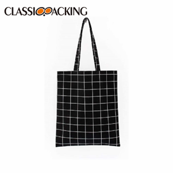 Black Canvas Tote Bags Bulk