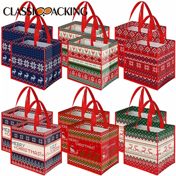 Christmas Bulk Non Woven Shopping Bags