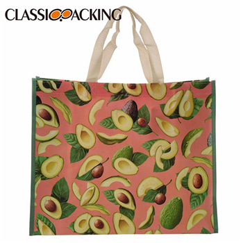 Avocado Non Woven Grocery Bags Bulk