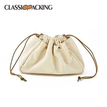  Wholesale Canvas Drawstring Sustainable Makeup Bags
