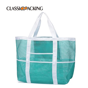 Large Mesh Eco-friendly Beach Tote Wholesale